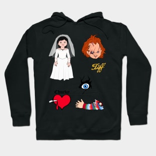 Bride of Chucky | Childs Play Sticker Set Hoodie